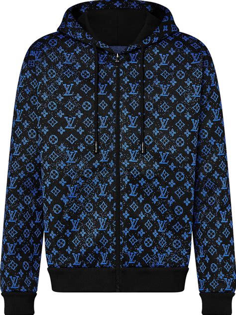 lv blue hoodie|louis vuitton black hoodie.